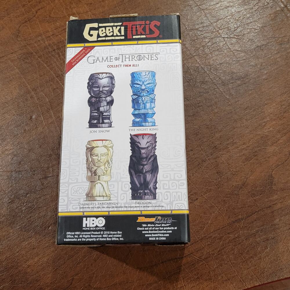 Geeki Tikis Game of Thrones Drogon the Dragon Tiki Mug | Holds 20 Ounces New - Picture 6 of 12